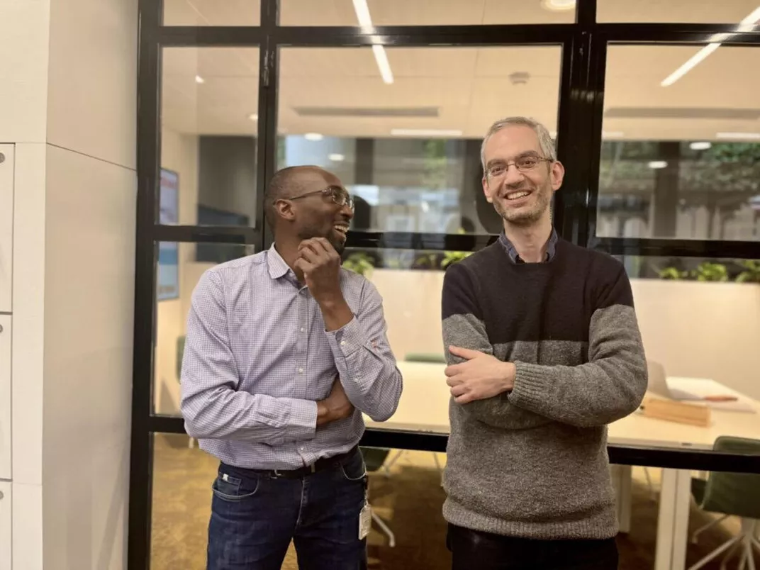 Fondateurs de Gencovery — Adama et Wassim
